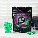 [MURO] Perfect Color Care Capsule Detergent Dark 40EA – Revives Faded Colors with Muman Enzymes, Ideal for Dark Clothes & Discoloration Protection - Made in Korea